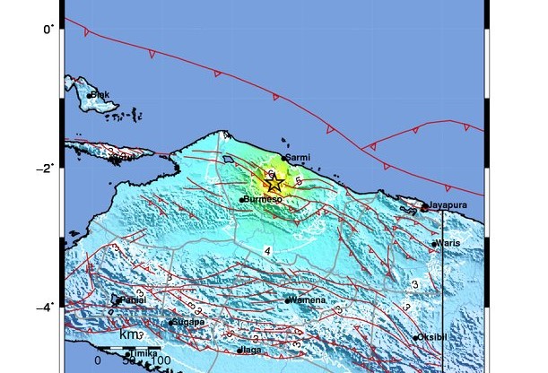 Setelah Gempa Jepang, Papua Diguncang 6,5 SR