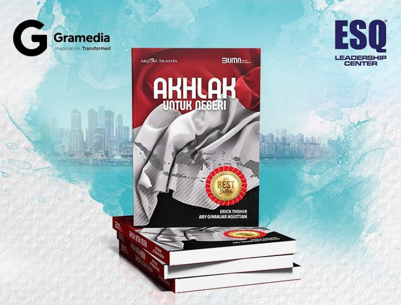 Buku Best Seller ‘AKHLAK Untuk Negeri’ Tersedia di Gramedia