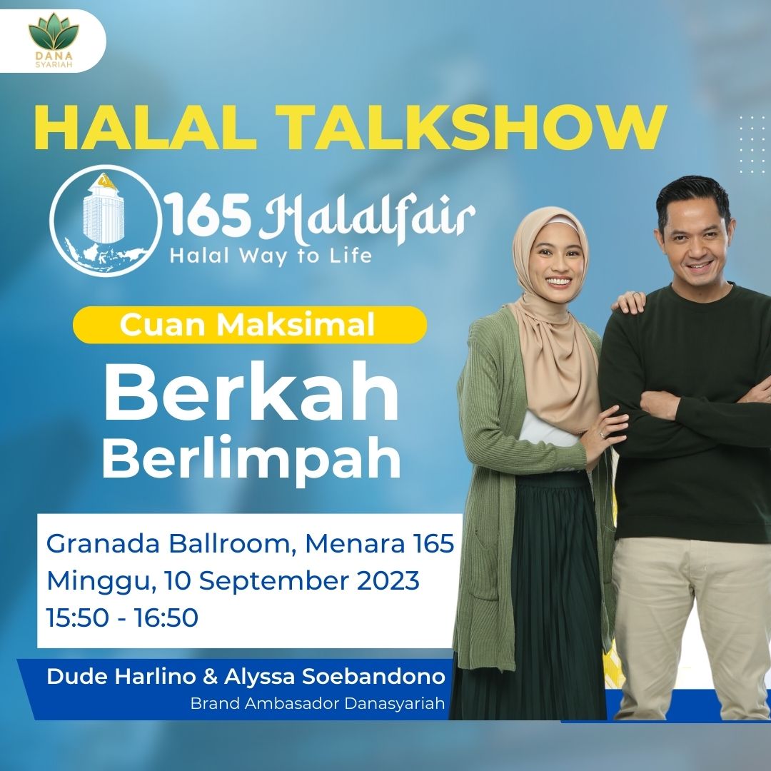 Dude Harlino & Alyssa Soebandono Hadir Di Talkshow 165 Halal Fair! Bagikan Tips Cuan Maksimal Berkah Melimpah