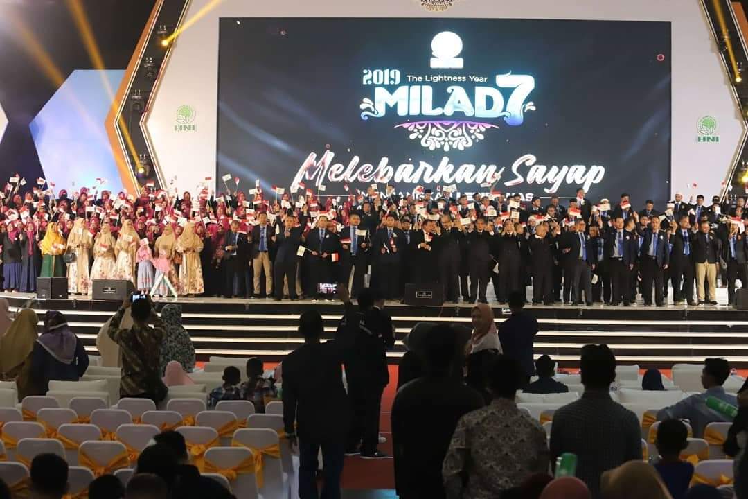 Nissa Sabyan, Hadir Di Milad HNI HPAI ke-7